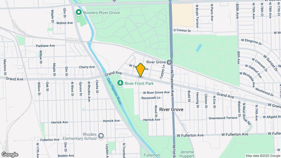 8553 Grand Ave Map and Location Details