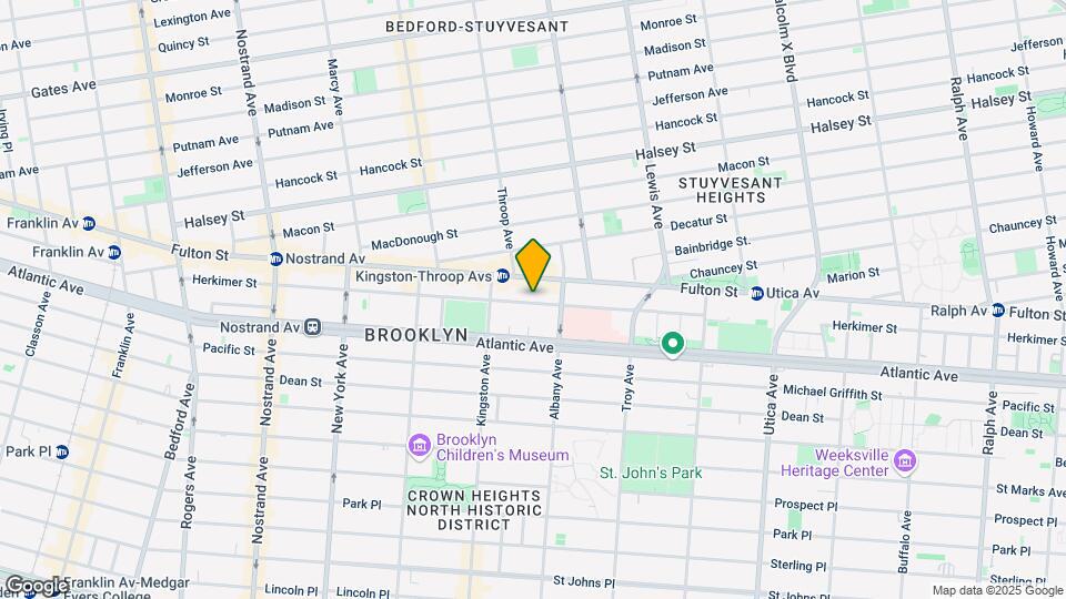 412 Herkimer Street Mapa y Detalles de la Ubicación