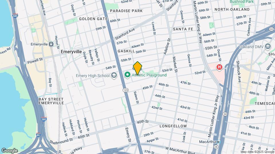 1055 48th St Mapa y Detalles de la Ubicación