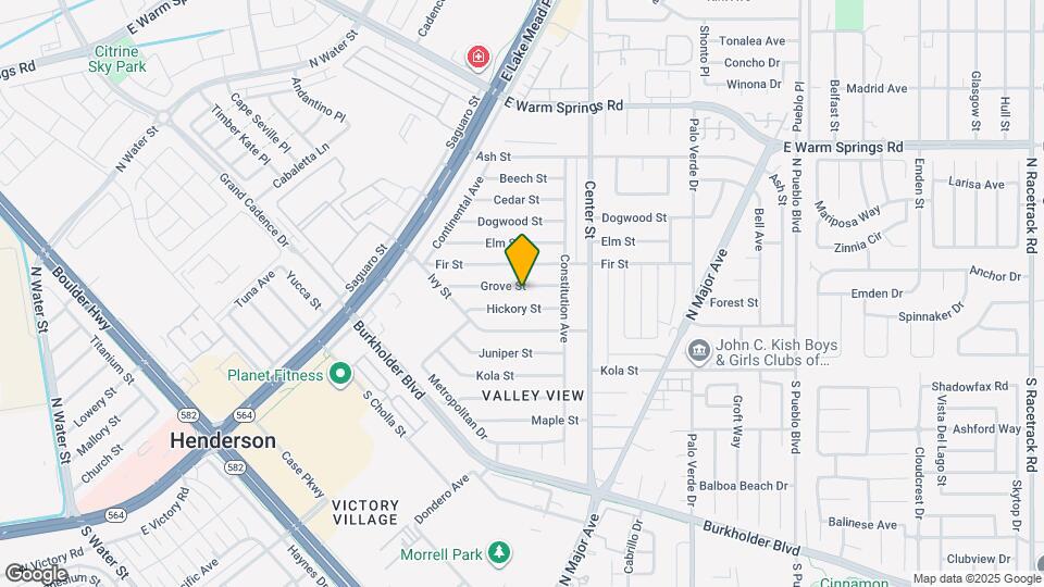 121 Grove St Map and Location Details