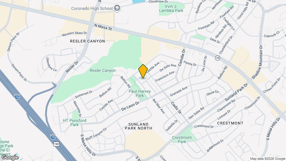 517 De Soto Ave Map and Location Details