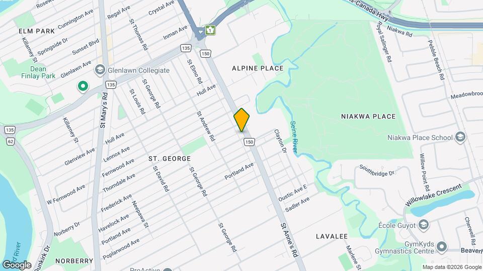 340 St Anne's Rd Map and Location Details