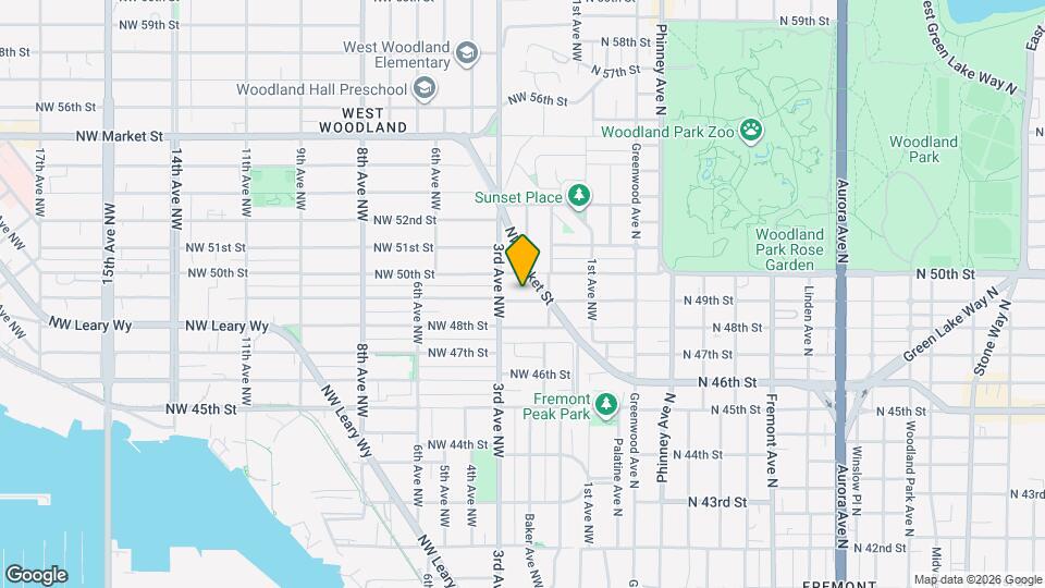 222 NW 49th St Map and Location Details