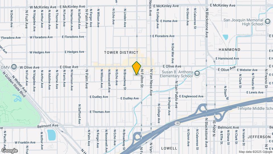 820 E Alhambra Ave Map and Location Details