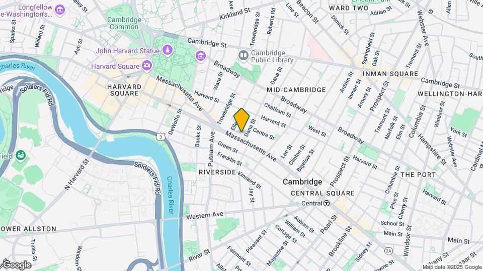 991 Massachusetts Ave, Unit 3 Map and Location Details