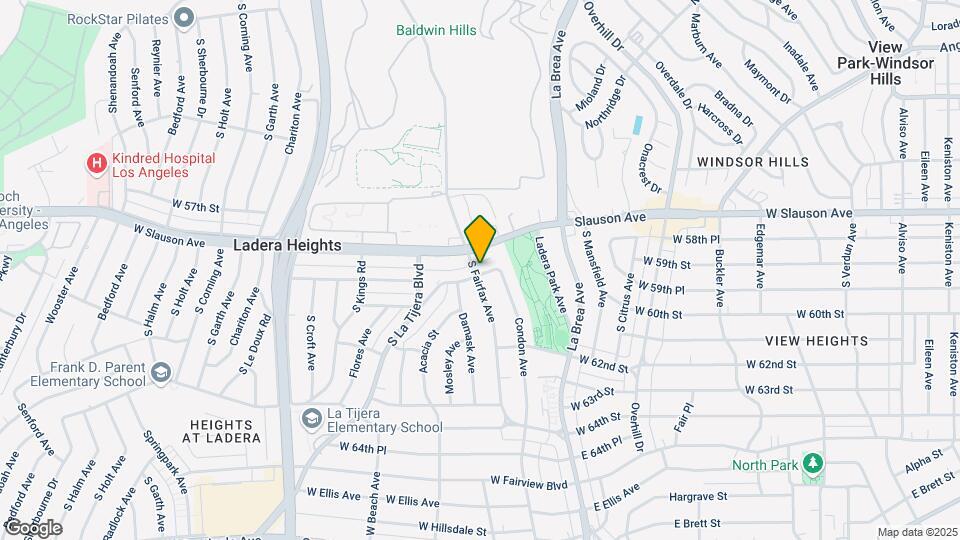 5828 Condon Ave Mapa y Detalles de la Ubicación