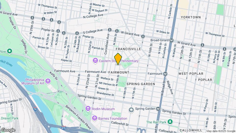 718 N 19th St Map and Location Details