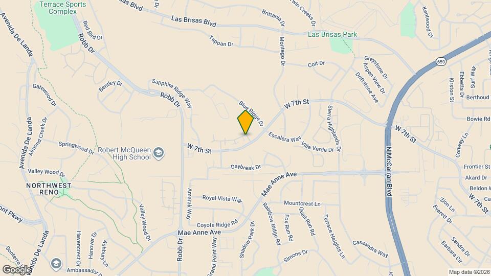 5704 Golden Eagle Dr Map and Location Details