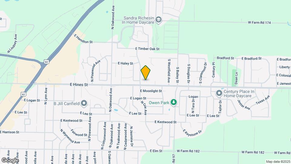 2305 E Hines St Map and Location Details