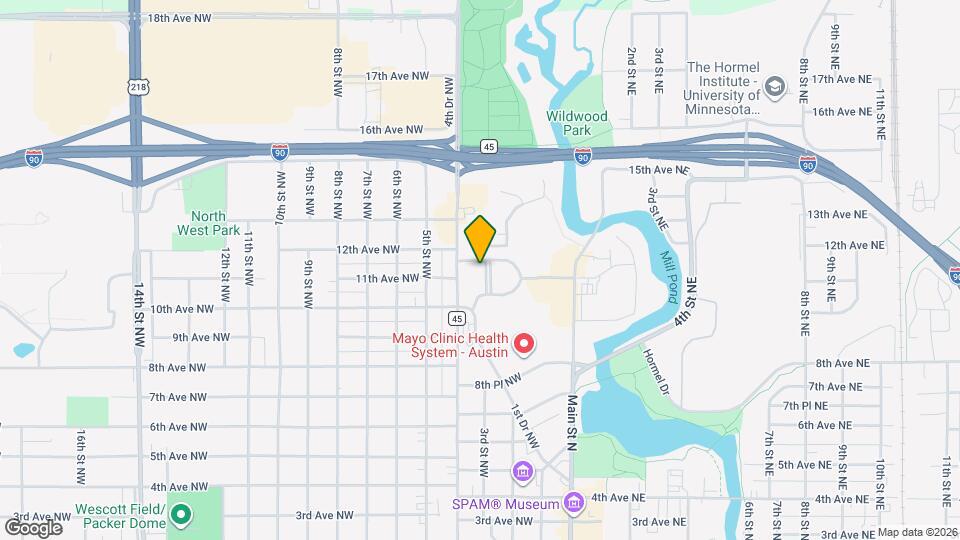 1109 3rd St NW Map and Location Details