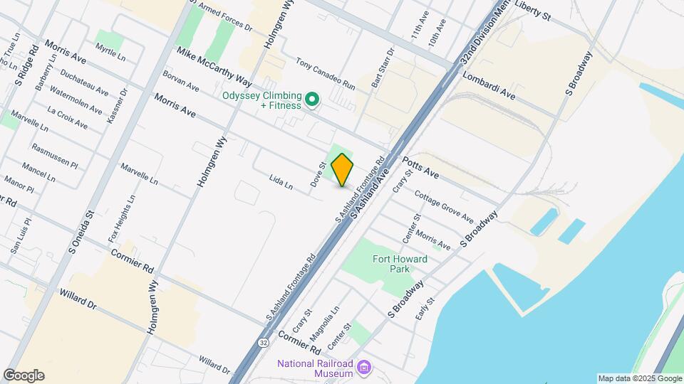 599 Morris Ave Map and Location Details