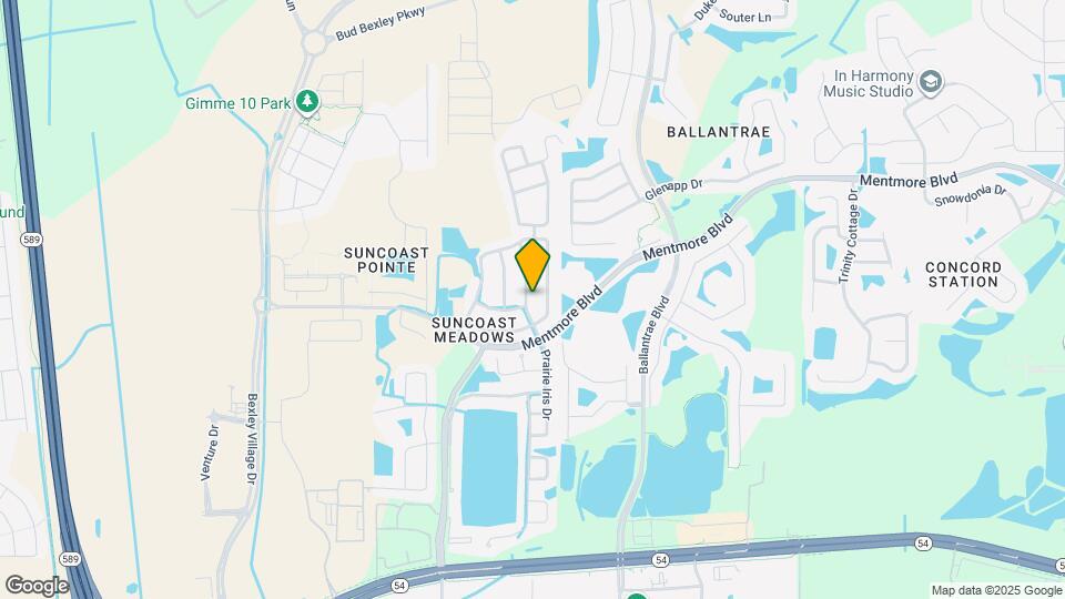 3128 Prairie Iris Dr Map and Location Details