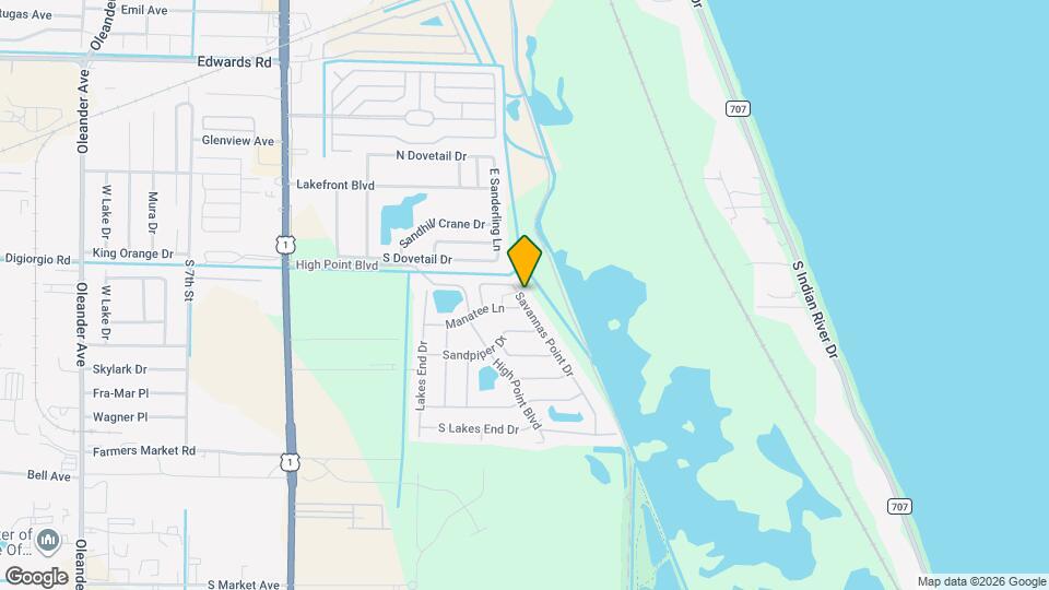 916 Savannas Point Dr Map and Location Details