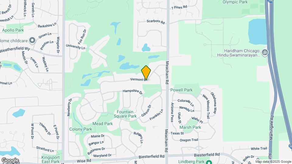 1683 Vermont Dr Map and Location Details