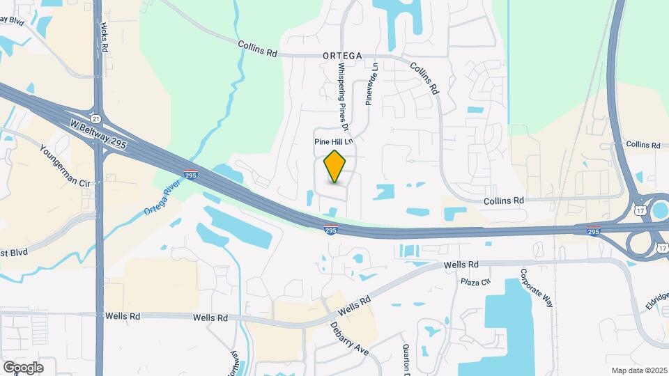 5602 Pinebay Cir S Map and Location Details