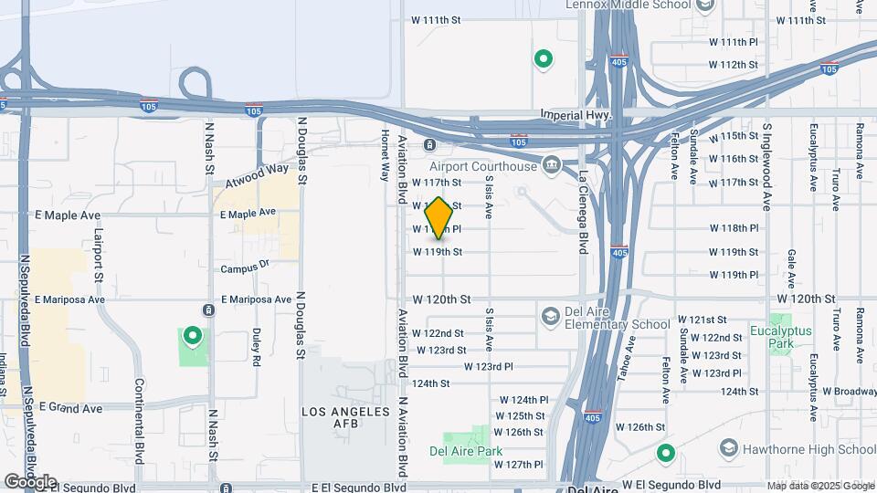 5501 W 119th St Map and Location Details