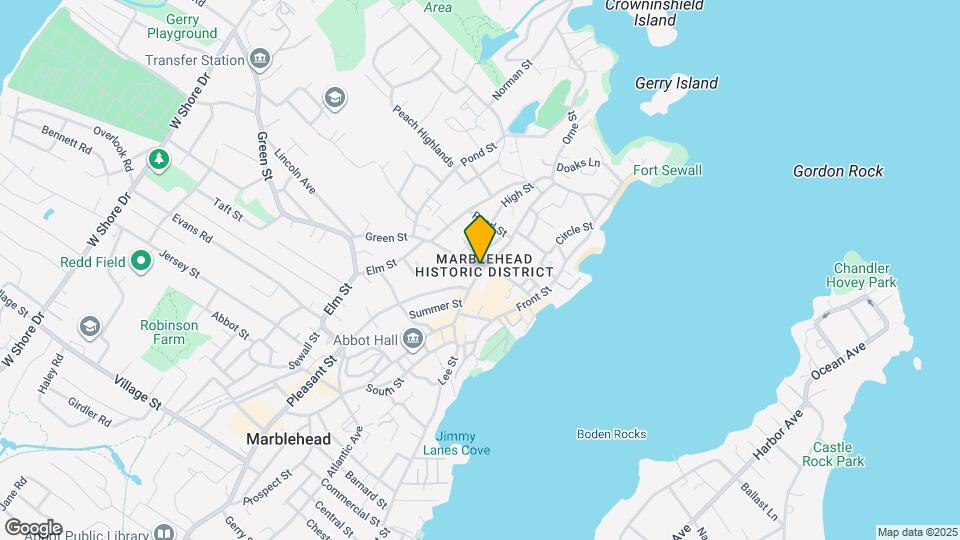 1 Mugford St Map and Location Details