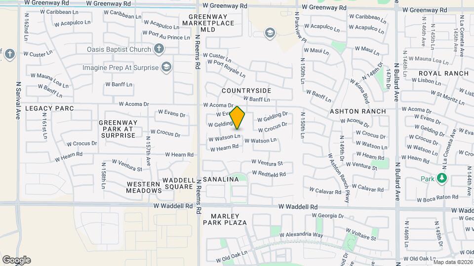15324 W Watson Ln Mapa y Detalles de la Ubicación