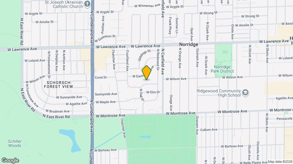 8006 W Courtland Ave Map and Location Details