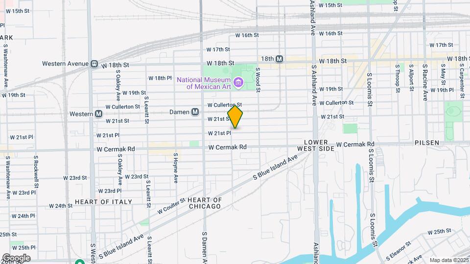 1854 W 21st Pl, Unit 4 Map and Location Details