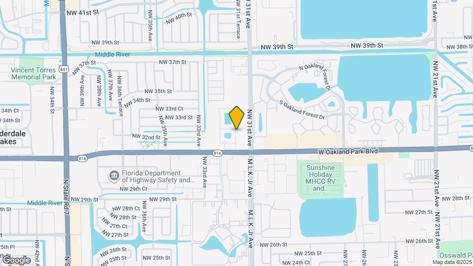 3222 NW 31st Ter Map and Location Details