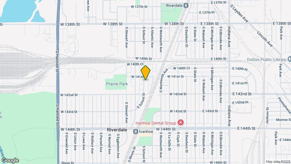 14113 S School St Map and Location Details
