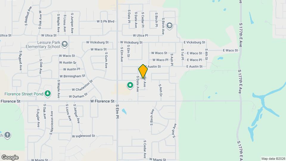 4600 S Cedar Ave Map and Location Details