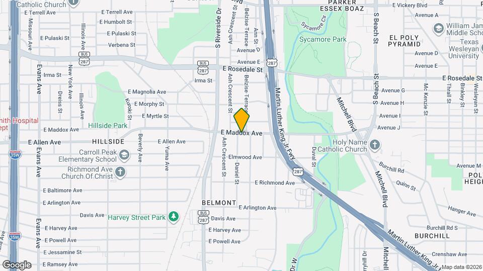 1950 E Maddox Ave Map and Location Details