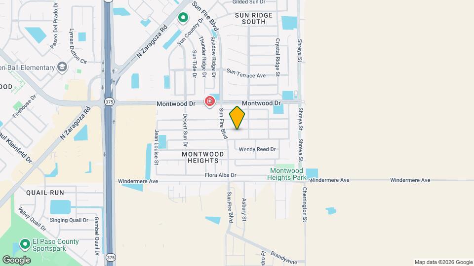 12492 Angie Bombach Ave Map and Location Details