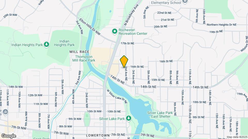 1527 2nd Ave NE Mapa y Detalles de la Ubicación