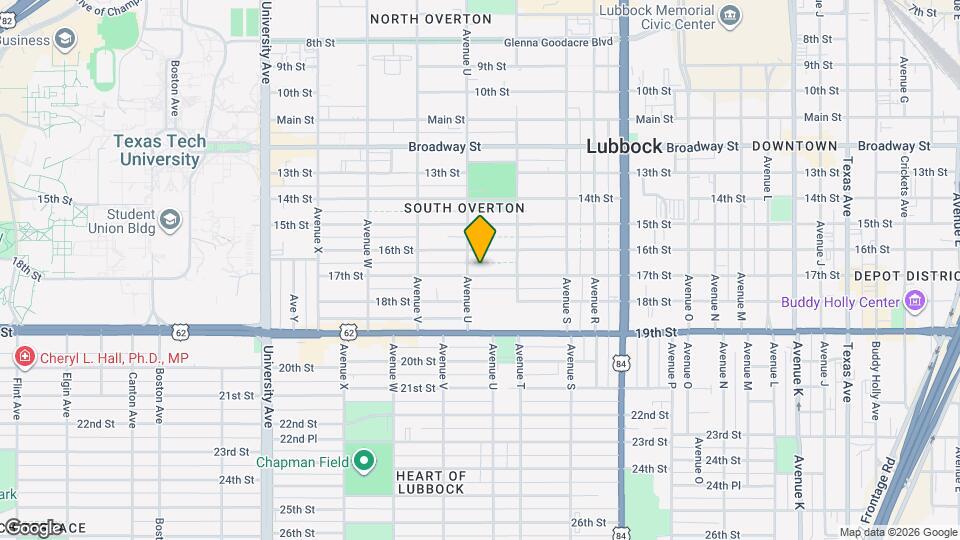 2018 17th St Mapa y Detalles de la Ubicación