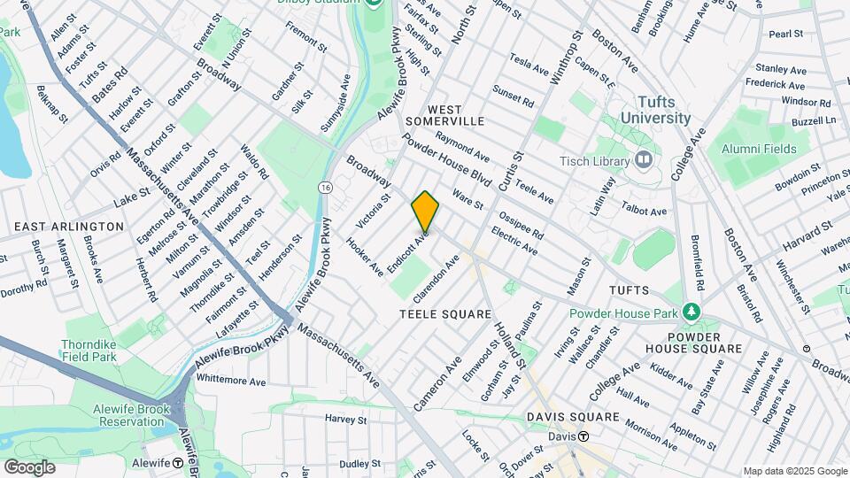 14 Endicott Ave, Unit 2 Mapa y Detalles de la Ubicación