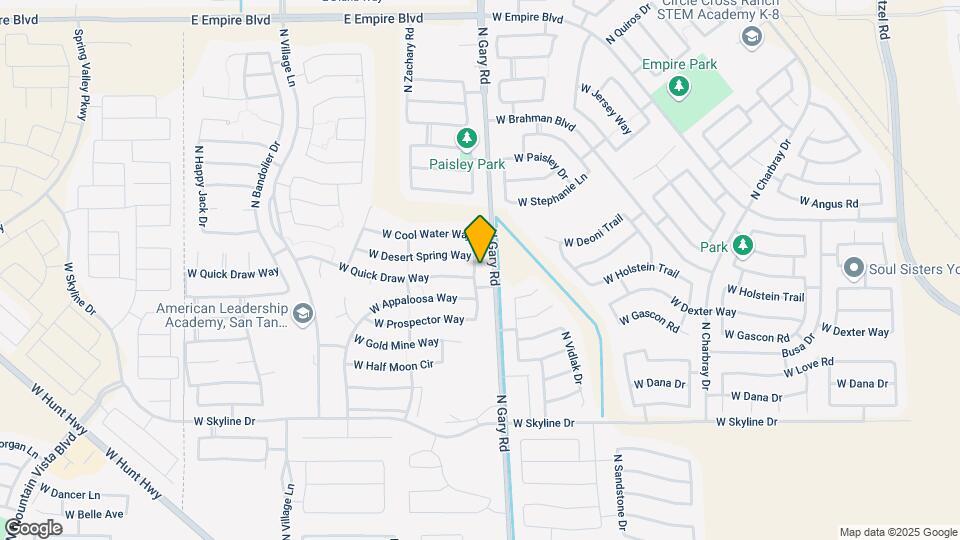 34895 N Open Range Dr Map and Location Details