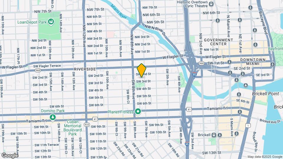 721 SW 3rd St Map and Location Details