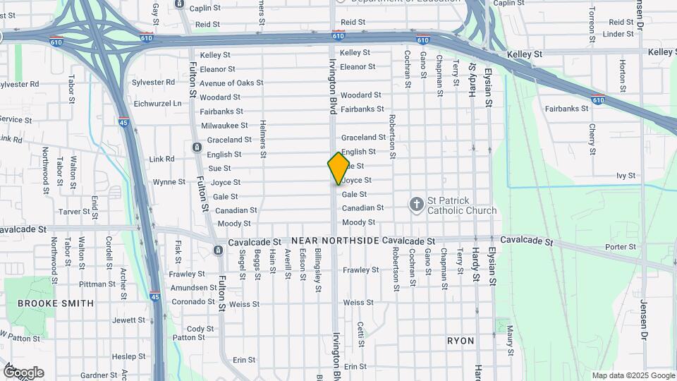 5004 Irvington Blvd Map and Location Details