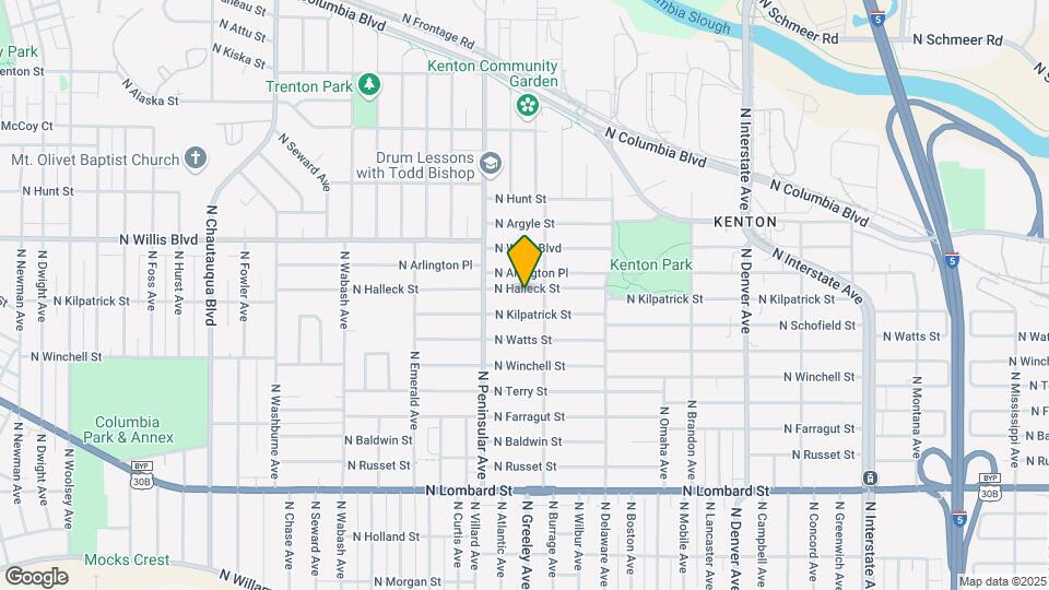 2736 N Halleck St Mapa y Detalles de la Ubicación