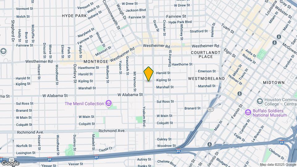 3600 Montrose Boulevard Map and Location Details
