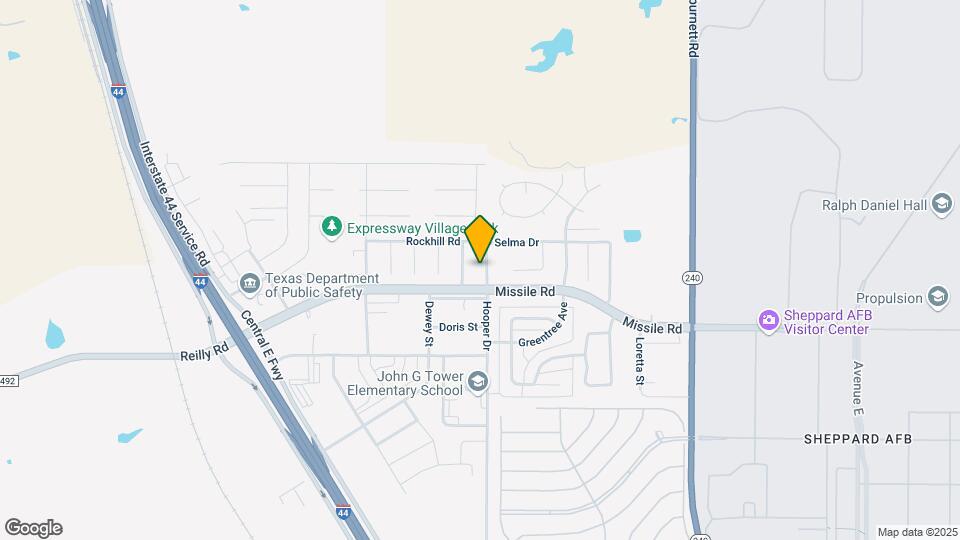 5504 Hooper Dr Map and Location Details
