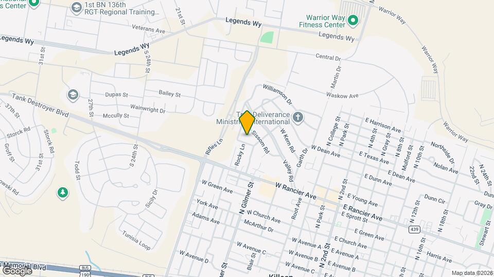 809 Evetts Rd Map and Location Details