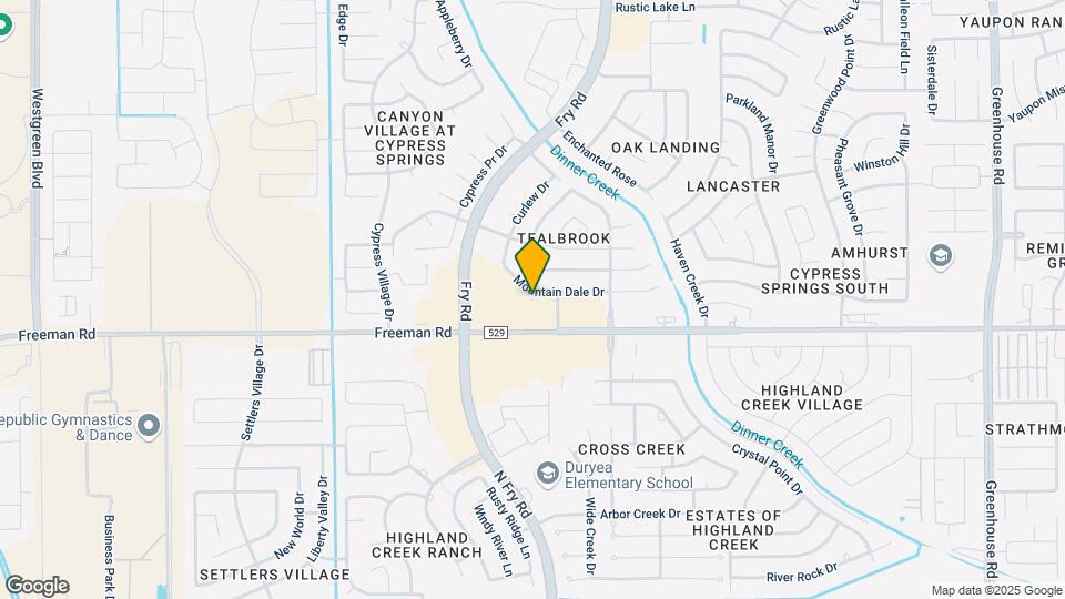 20331 Mountaindale Dr Mapa y Detalles de la Ubicación