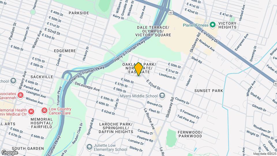 3713 Eastgate Dr Mapa y Detalles de la Ubicación