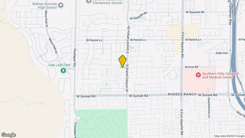 9835 W Spinnaker Creek Ave Map and Location Details