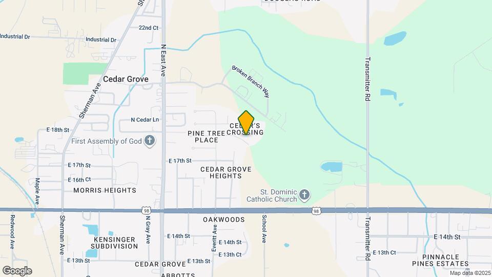 2925 Cedars Crossing Map and Location Details