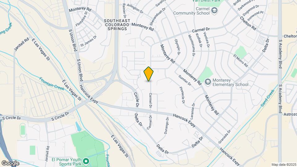 2218 Carmel Dr Mapa y Detalles de la Ubicación