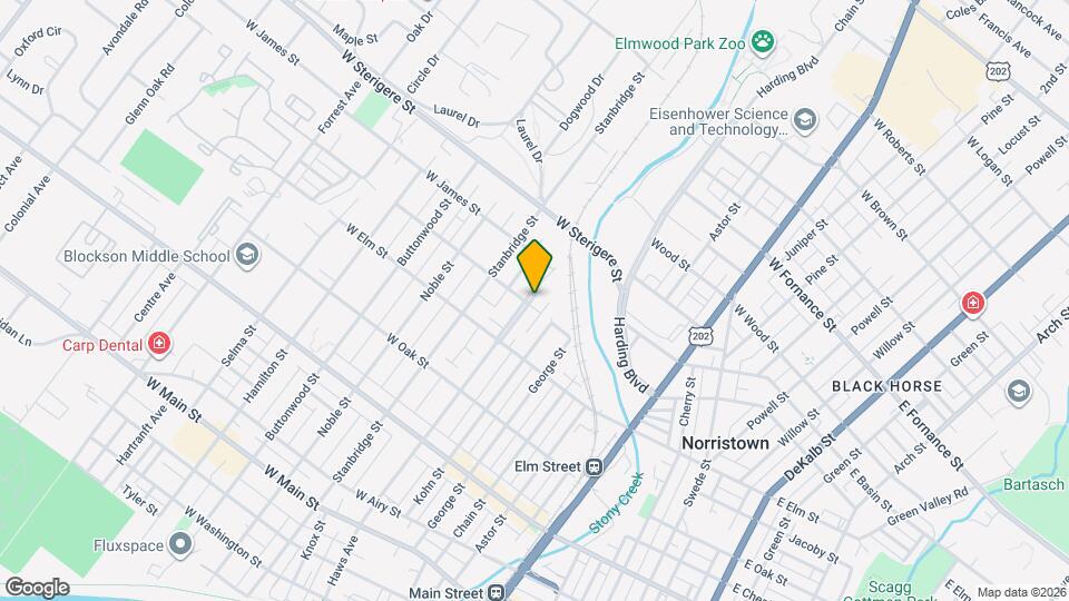 900 Haws Ave Map and Location Details