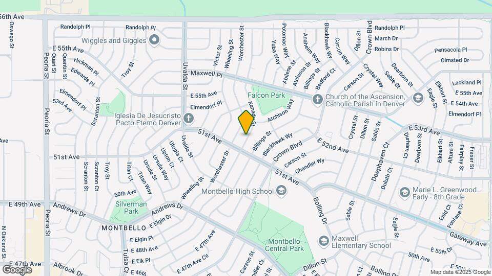 5161 Xanadu St Map and Location Details