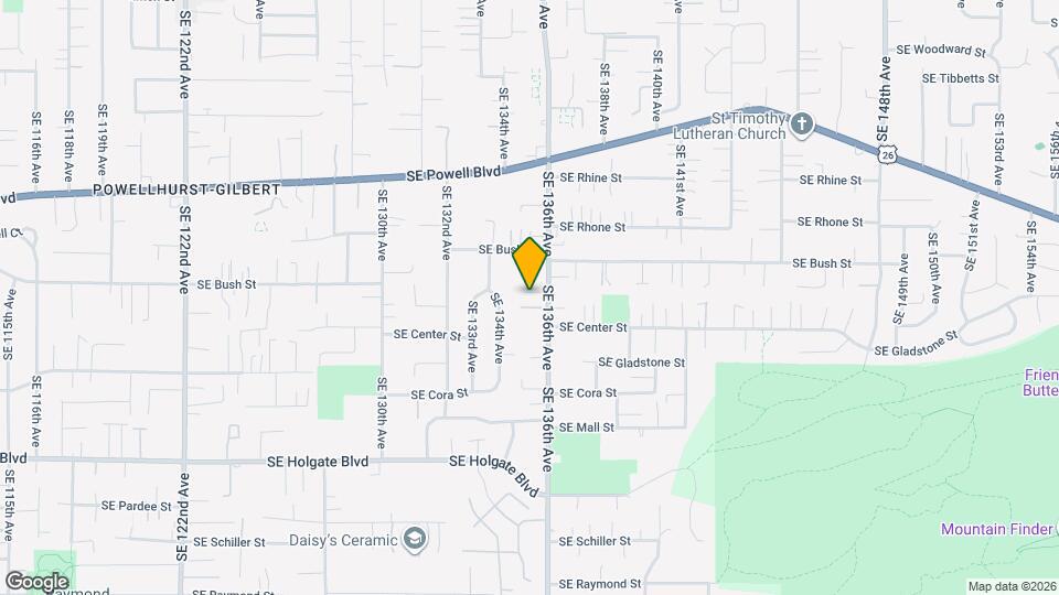 3883 SE 136th Ave Map and Location Details