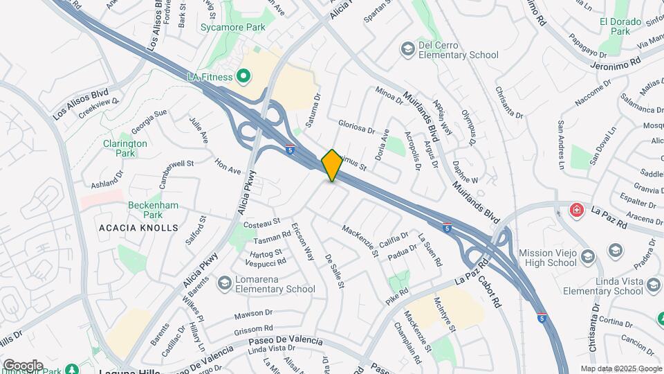 24871 Overland Dr Map and Location Details