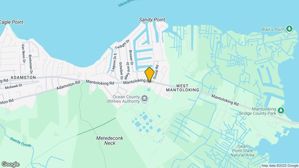 253 Mantoloking Rd Map and Location Details