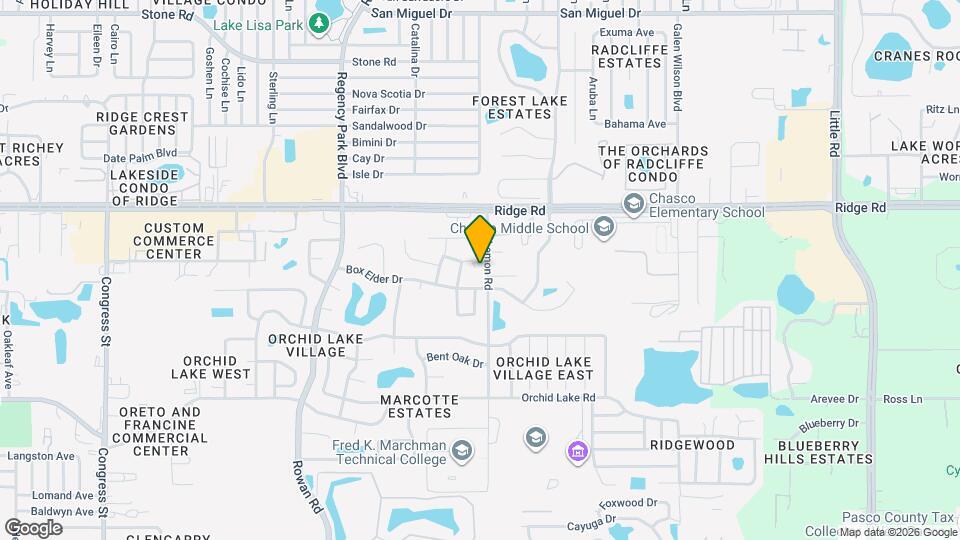 7445 Mulligan Ct Map and Location Details